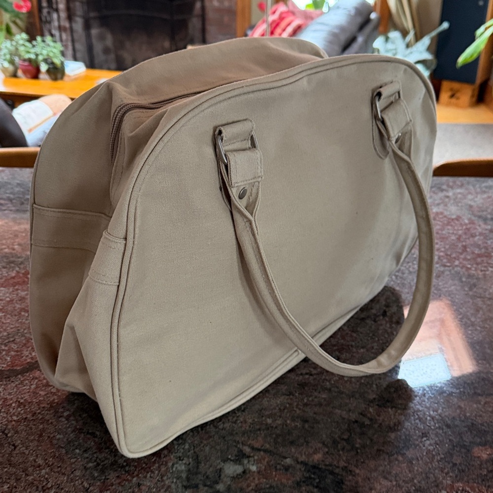 Vintage holdall canvas Bag